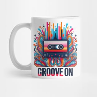 Retro Groove: The Classic Mixtape Mug